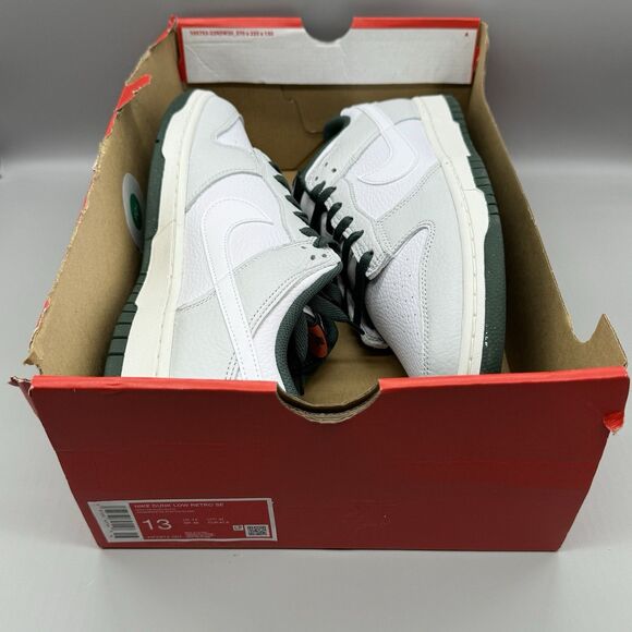 Nike Dunk Low Retro SE Photon Dust White HF2874-001 MEN'S SIZE 13 Casual Shoes - Picture 10 of 11